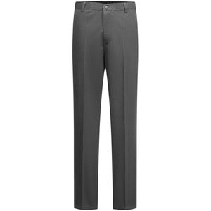 Allthemen Heren Effen Rechte Pij Hoge Taille Comfortabele Broek - Vier Seizoenen - M