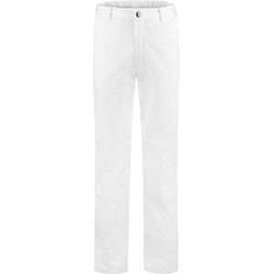 Yoworkwear Foodbroek polyester/katoen wit maat 54