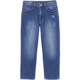 MorphologiK - Rechte Jeans - Donkerblauw - Heupomvang Medium - Verstelbare Taille