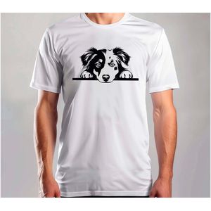 Australian Shepherd Paw Spy - T Shirt - DogLife - PuppyLove - DogLovers - CuteDog - HondenLeven - PuppyLiefde - HondenLiefhebbers - SchattigeHond