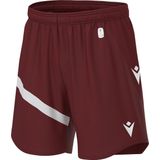 Macron Shen Eco Short Heren - Bordeaux / Wit | Maat: 3XL