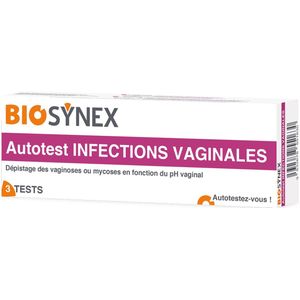 BioSynex BioSynex Vaginale infecties Zelftest x3 - Snelle infectie detectie - Betrouwbare gezondheidstest - Milieuvriendelijke variant