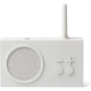 Lexon TYKHO 3 FM Badkamerradio Bluetooth Speaker - White