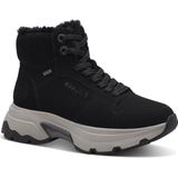 s.Oliver - Enkellaarsje - Zwart - Textiel/Synthetisch - Waterdicht