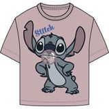 NAME IT KIDS Lilo & Stitch T-shirt lila