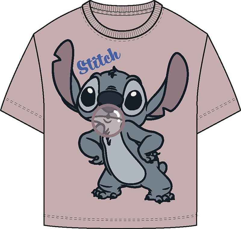 NAME IT KIDS Lilo & Stitch T-shirt lila