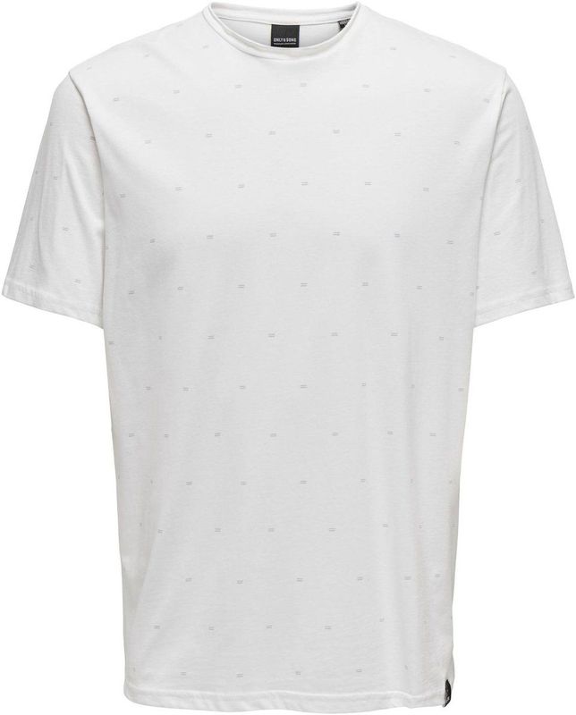 ONSMYRON LIFE REG SS DITSY TEE CS