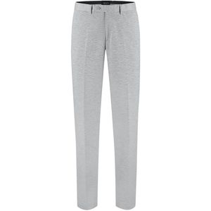 GENTS - Pantalon stretch pique melange - Polyblend - Grijs - Maat 44/S