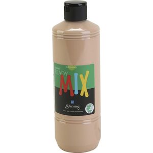 Greenspot plakaatverf. matt. beige. 500 ml/ 1 fles