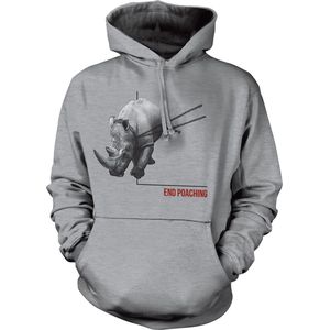 Hoodie End Poaching Rhino Hoodie S