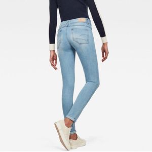G-star - Lynn Mid Waist Skinny - Spijkerbroek - Blauwzwart - Skinny Fit