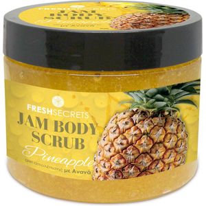 Fresh Secrets Jam Body Scrub Verfrissend, Ananas 320ml