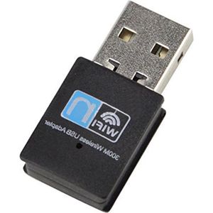 USB WiFi Adapter USB WiFi for PC 300Mbps Mini USB Receptor for PC Desktop Laptop met snelle verbinding