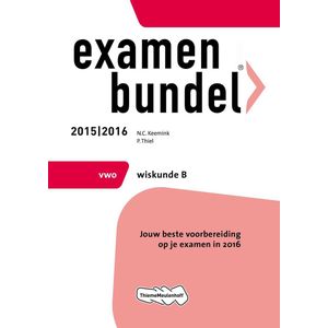 Examenbundel 2015/2016 vwo Wiskunde B