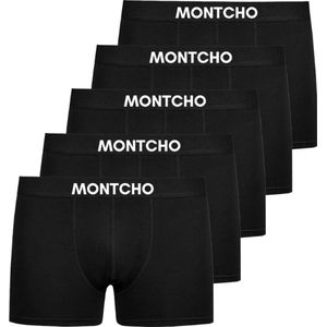 Montcho - Essence Series - Boxershort - Zwart - 5 Pack