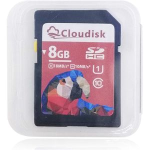 Cloudisk 64 GB SD-kaart SDXC UHS-I geheugenkaart - C10, U3, V30, 4K UHD, SD-kaart