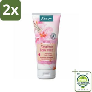 Kneipp - Body lotion - Soft Skin - Amandelbloesem - 200 ml - Voordeelverpakking - 2 stuks - Lichaamslotion - Gevoelige huid