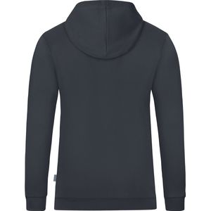 Jako Organic Sweater Met Kap Heren - Antraciet | Maat: 5XL