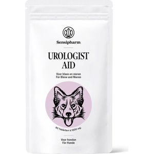 Sensipharm Urologist Aid Hond - Bij Blaasontsteking, Blaasgruis, Struviet, Oxalaat & Nierstenen - Voedingssupplement - 90 Tabletten à 1000 mg