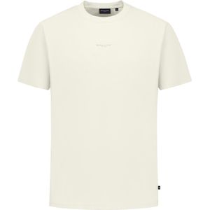 Ballin Amsterdam - Heren Loose Fit T-shirts Crewneck SS - Sand - Maat XL