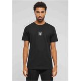 Mister Tee - Skelett Patch Heren T-shirt - XL - Zwart