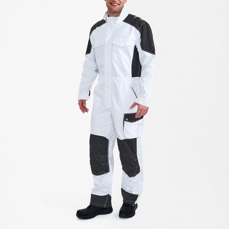 Engel Galaxy overall 4810-254 - White / Anthracite Grey - L