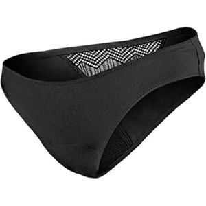 Wasbaar maandverband - Wasbaar inlegkruisje - Menstruatie ondergoed - Size 36 - Zwart