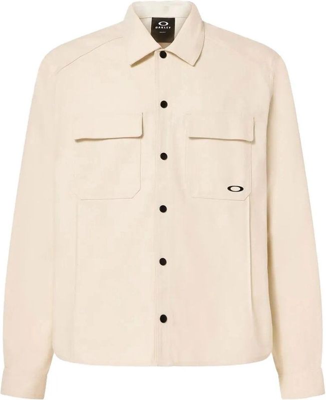 Oakley Apparel Canvas Snap Jas Beige M Man