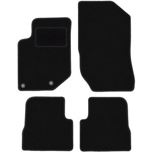 Zwarte veloursmatten voor: Peugeot 2008 II hatchback (2019-)