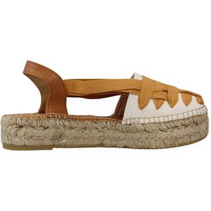Espadrilles - Beige - Katoen - Jute Zool