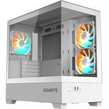 Gigabyte - GB-C201PI - Mid Tower - Wit - 2xUSB 3.0 - 3x 120mm ARGB Ventilator