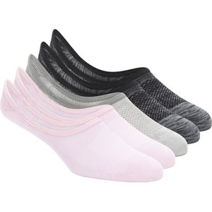 Skechers 5-Pack Women Non Terry Semi Microfiber Liner Dames Sokken - Lila/Paars - One Size