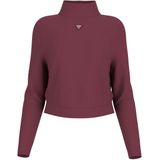 Guess - Olympe - Sweatshirt - Grape Violet - Hoge Kraag - Vrouwen