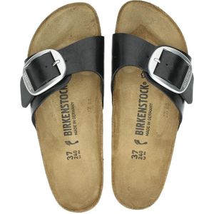 Birkenstock Madrid Graceful Dames Slippers Small fit - Zwart - Maat 41