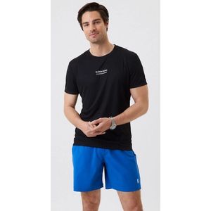 Tennisshirt Bjorn Borg Men Ace Light T-Shirt Black Beauty