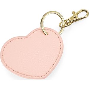 Sleutelhanger hart soft pink - Accessoires voor tassen Bag Base Soft pink