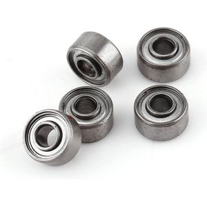 10-pack Mini Ball Bearings 693ZZ - Double Shielded, Small Replacement - 3 x 8 x 4 mm