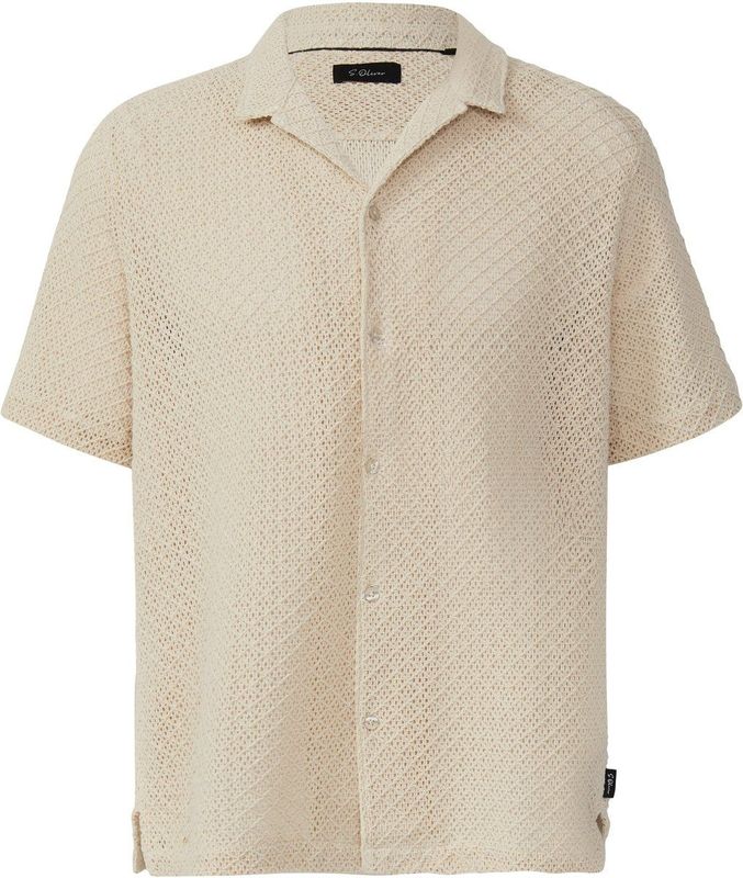 Shirt - Resort Fit - Katoen - Korte Mouwen