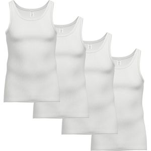 AMMANN Onderhemd Doppelripp Unterhemden 4er Pack Verpakking van 4