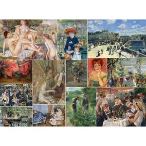 Auguste Renoir - Collage  Puzzel  6000 stukjes