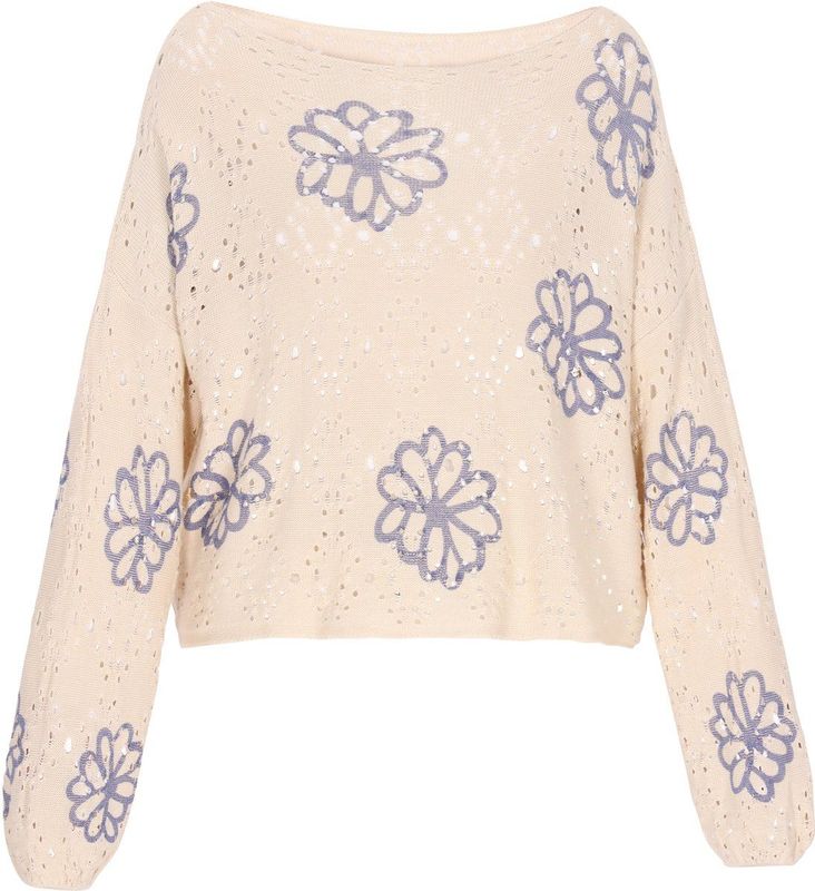 myMo - Comfort-collectie - Trui - Losvallend - Open Boothals