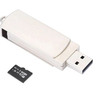 WNHB® Digitaal dicteerapparaat 64GB geheugen - opnameapparaat met spraakherkenning - professioneel voor vergaderingen en interviews