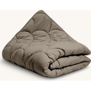 Zydante® Eazzzy Dekbed - 200x200 cm - Taupe