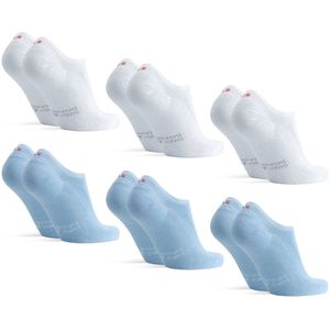 DANISH ENDURANCE - Onzichtbare Katoen Sokken - Unisex - Ademend en anti-slip Hiel