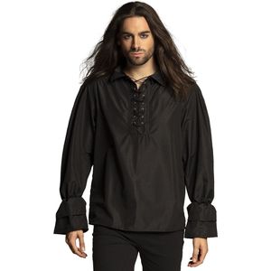 Boland - Shirt Piraat zwart (XL) - Volwassenen - Piraat - Piraten