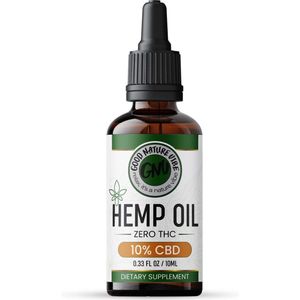 Good Nature Vibe CBD olie 10% 10ML - 100% Natuurlijke CBD-olie kopen zonder THC - MCT olie voor maximale opname door het lichaam - Smaakloos & Op basis van vezelhennep geen Cannabis - Hoge kwaliteit Pure Cbd olie kopen voor hem en haar