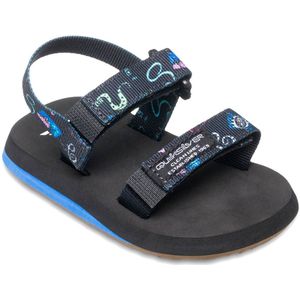 Teenslippers - Zwart - Textiel - Zonder Sluiting