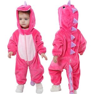 Hooded Flanel Rompertjes voor Baby's en Peuters - Jumpsuits Outfit