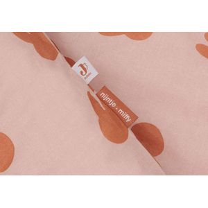Jollein - Miffy Shadow - Kinderbeddengoed - Wild Rose - 100% Katoen - Oeko-Tex