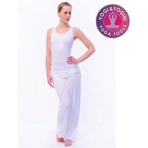 Yoga broek - Comfort Flow - Wit - Maat M/L